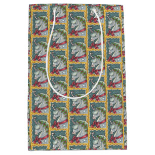 SAC CADEAU MOYEN SUCRE DE CANNE CHRISTMAS UNICORN CHEVAL MOYEN CADE