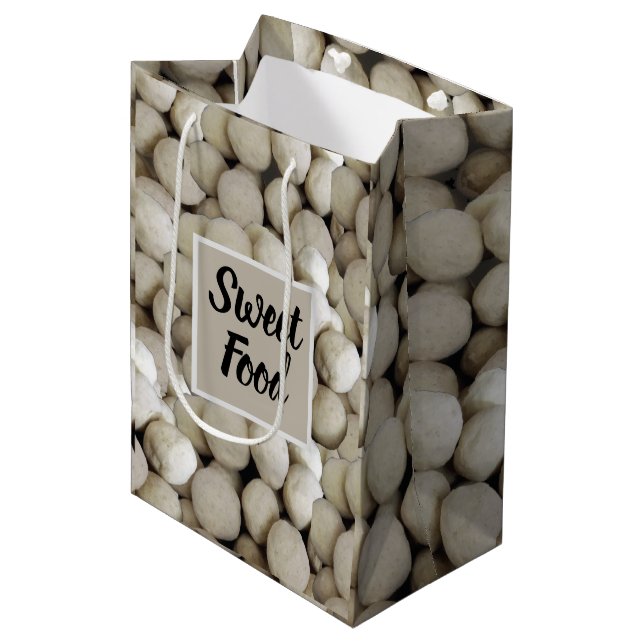 Sac Cadeau Moyen Sucres indiens Farine de blé Ladoos Douceur (Devant Angle)