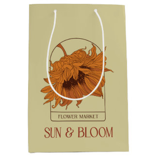 Sac Cadeau Moyen Sun & Bloom