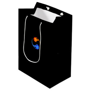 Sac Cadeau Moyen Symbole d'amour-