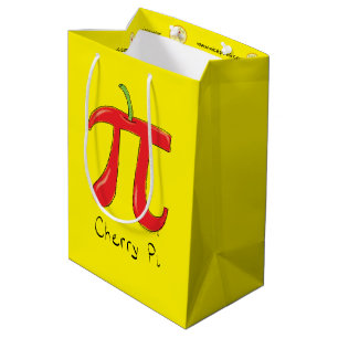 Sac Cadeau Moyen Symbole Fantaisie Math Cherry Pi