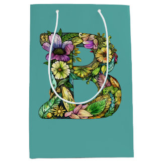 Sac Cadeau Moyen T-shirt monogramme B généreux