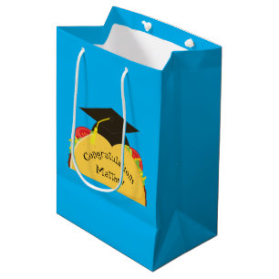 Sac Cadeau Moyen Taco Fiesta Graduation Party Mexique
