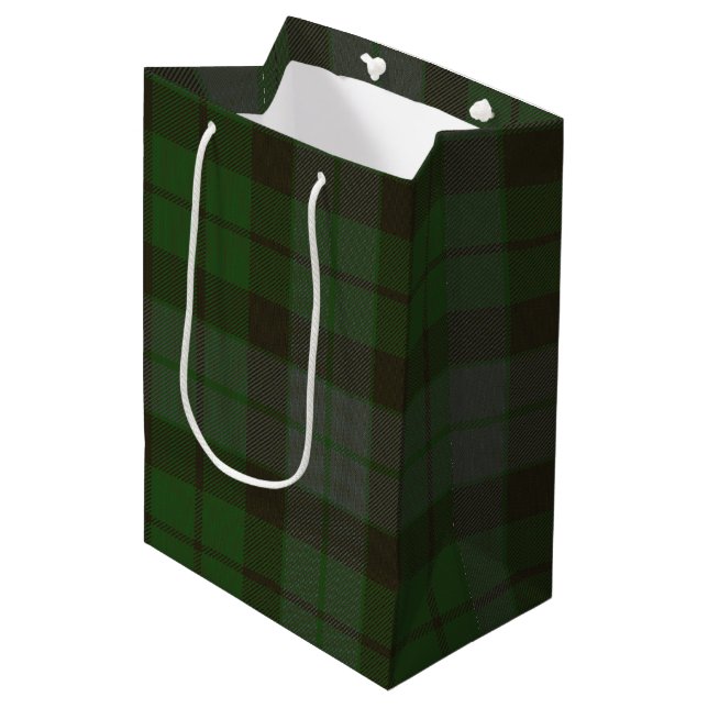 Sac Cadeau Moyen Tartan de MacKay (Devant Angle)