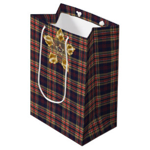 Sac Cadeau Moyen Tartan écossais
