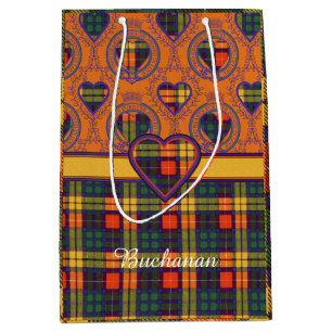 Sac Cadeau Moyen Tartan écossais de kilt de plaid de clan de