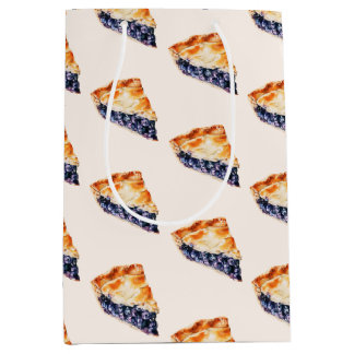 Sac Cadeau Moyen Tarte aux bleuets