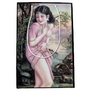 Sac Cadeau Moyen Tease en Stream Oasis par Shanghai China Girl