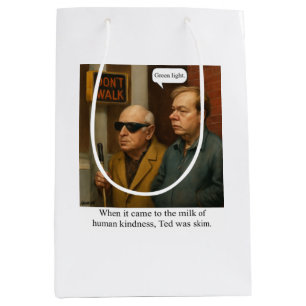 Sac Cadeau Moyen Ted était maigre. T-Shirt