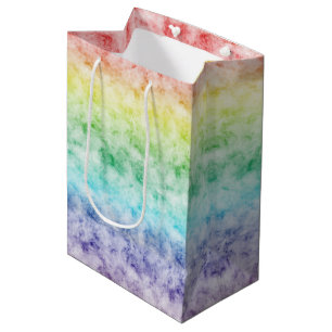 Sac Cadeau Moyen Teinture Rainbow Tie