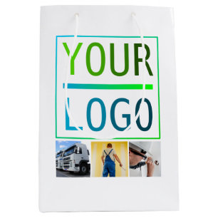 Sac Cadeau Moyen Télécharger votre logo