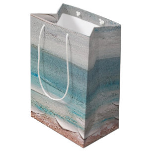 Sac Cadeau Moyen Texture de sable