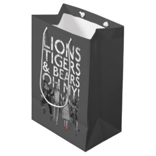 Sac Cadeau Moyen The Wizard Of Oz™   Lions Tigers & Bears Oh My!