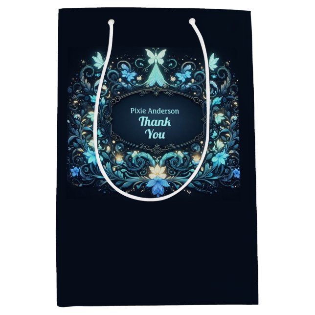 Sac Cadeau Moyen Thème Fairy Fairy Party - Fairytale After Dark (Devant)