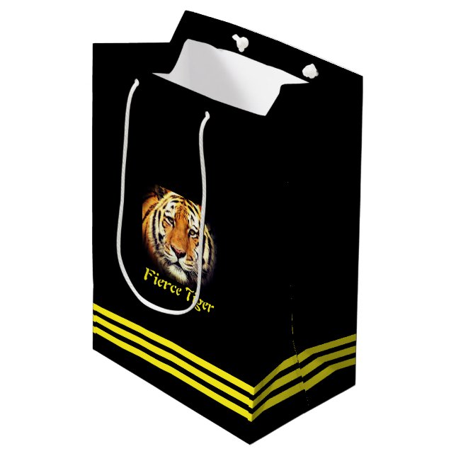 Sac Cadeau Moyen Tiger：Paper Bag (Devant Angle)