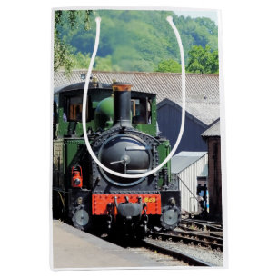 SAC CADEAU MOYEN TRAIN À VAPEUR