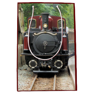 SAC CADEAU MOYEN TRAINS À VAPEUR