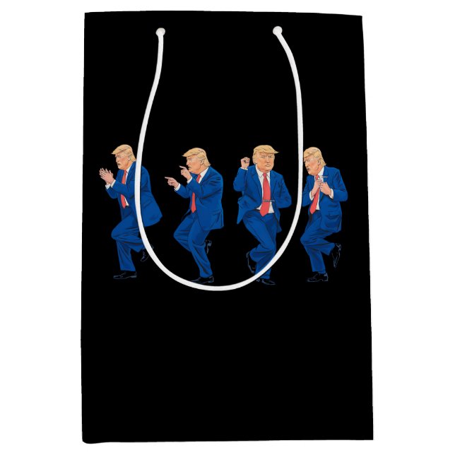 Sac Cadeau Moyen Trump 45 47 Danser Danser Danser Président des Éta (Devant)