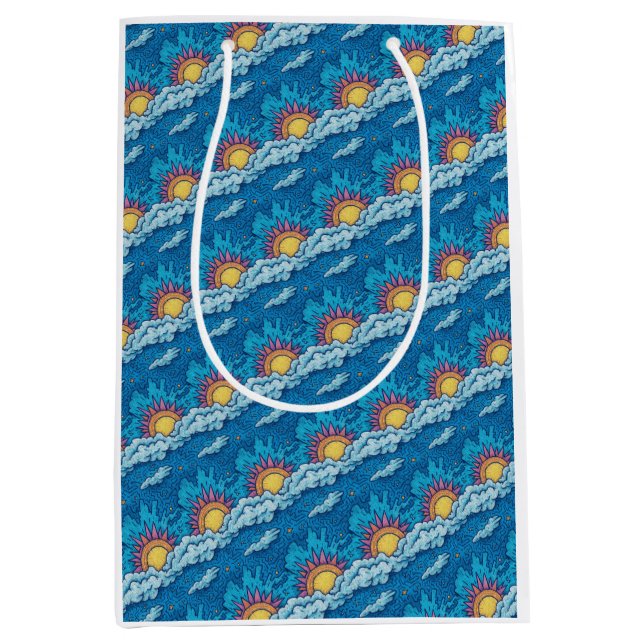 Sac Cadeau Moyen Twin Dawn Carnival (Devant)