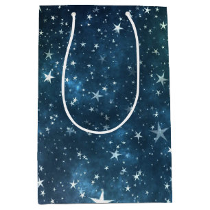Sac Cadeau Moyen Une nuit pleine étoile