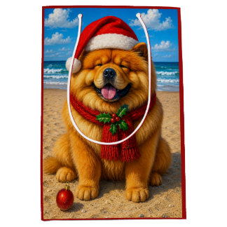 Sac Cadeau Moyen Vacances Chow Chow