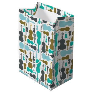 Sac Cadeau Moyen Violon ou Motif de violon