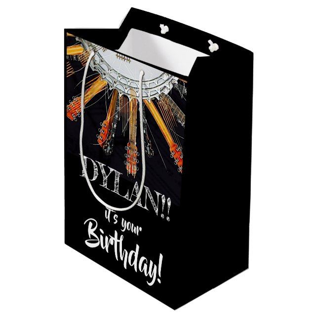 SAC CADEAU MOYEN VOS CHAÎNES DE GUITARE AU SOLEIL (Dos Angle)