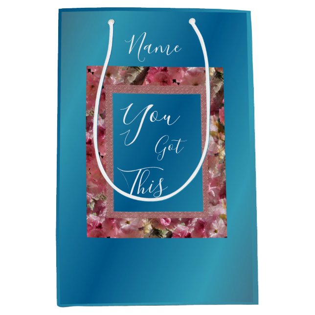Sac Cadeau Moyen Vous Avez Ce Inspiré Personnalisé (Devant)