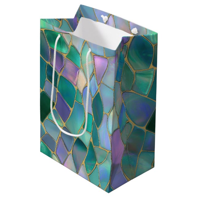 Sac Cadeau Moyen Wrapping Paper (Devant Angle)