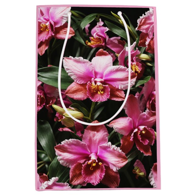 Sac cadeau Orchidées sauvages (Devant)