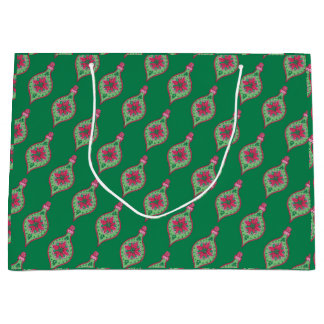 Sac cadeau ornement de Noël