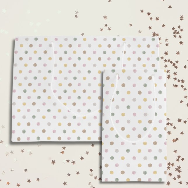 Sac cadeau Polkadot moderne (Créateur téléchargé)