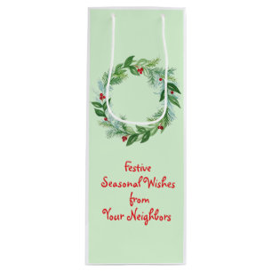 SAC CADEAU POUR BOUTEILLE 