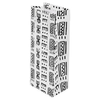 Sac Cadeau Pour Bouteille African Print Wine Gift Bag
