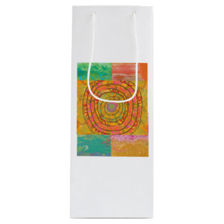 Sac Cadeau Pour Bouteille Aztec Design Vin Fourre-tout