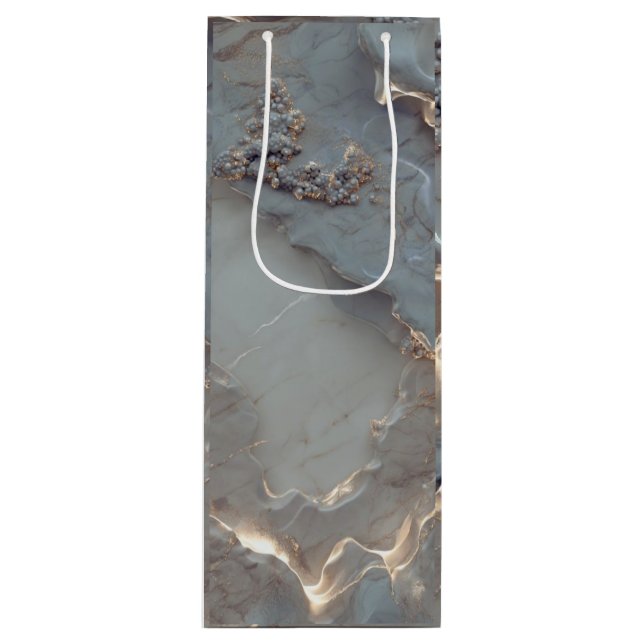 Sac Cadeau Pour Bouteille Azurael (Devant)