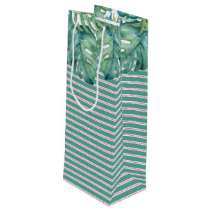 Sac Cadeau Pour Bouteille Cadeaux tropicaux uniques