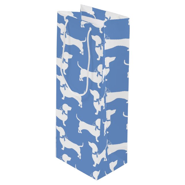 Sac Cadeau Pour Bouteille Chien Chien Chien Chien Puppy (Devant Angle)