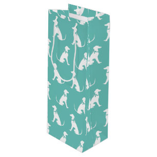 Sac Cadeau Pour Bouteille Chien Greyhound Chig Puppy