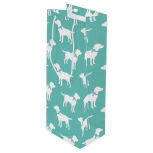 Sac Cadeau Pour Bouteille Chien Labrador Black Lab Puppy