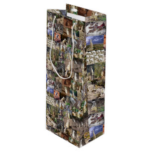 Sac Cadeau Pour Bouteille Collage photo de Meerkat,