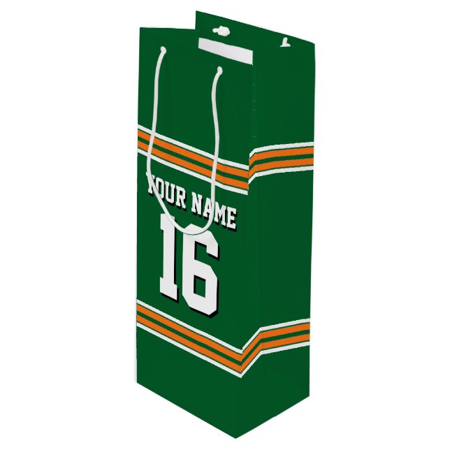 Sac Cadeau Pour Bouteille Équipe de strip-tease Jersey (Devant Angle)