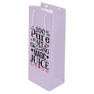 Sac Cadeau Pour Bouteille Funny Enseignants jus de classement magique