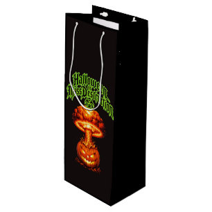 Sac Cadeau Pour Bouteille Halloween de destruction massive Jack-o'-lanterne