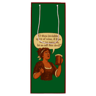 Sac Cadeau Pour Bouteille Invisible Spirit of Wine