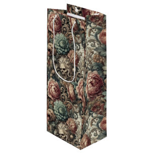 Sac Cadeau Pour Bouteille La malédiction du botaniste - Floral victorien got
