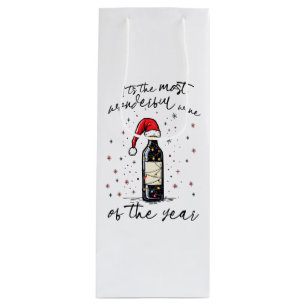 Sac Cadeau Pour Bouteille Le Vin Le Plus Merveilleux De L'Année