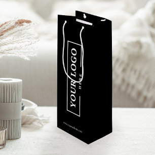 Sac Cadeau Pour Bouteille Logo de l'entreprise personnalisée Cadeau promotio