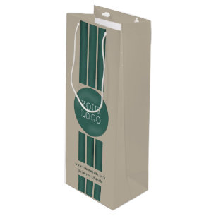 Sac Cadeau Pour Bouteille Logo de l'entreprise personnalisée Promotionnels M