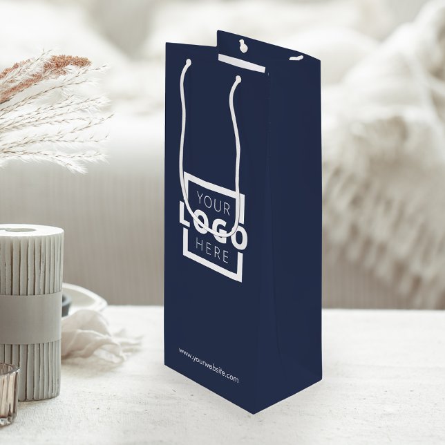 Sac Cadeau Pour Bouteille Logo de l'entreprise sur mesure Entreprise Promoti (Créateur téléchargé)
